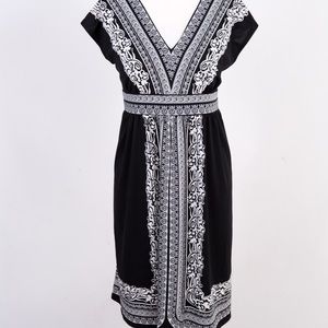 Black and White Dress